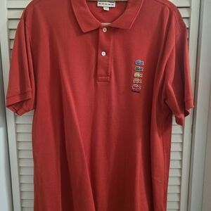 Lacoste Men's Polo in Vibrant Red